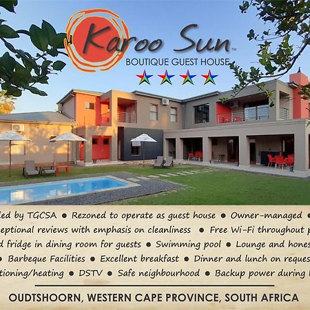 Karoo Sun Boutique Guest House Оудсхорн Екстериор снимка